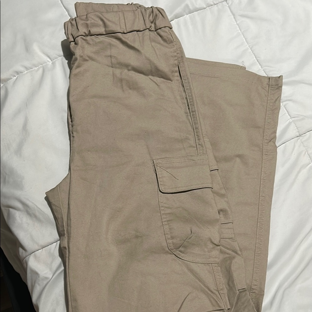 Tan Cargo Pants